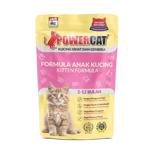 makanan kucing basah: FORMULA ANAK KUCING
