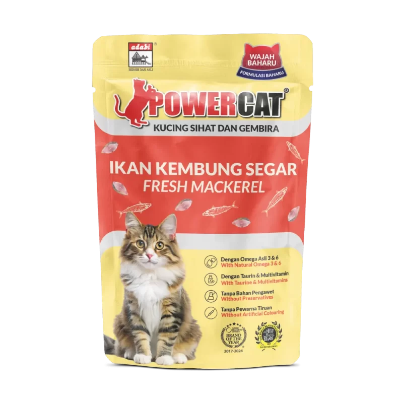 makanan kucing basah: IKAN KEMBUNG 75G FRONT