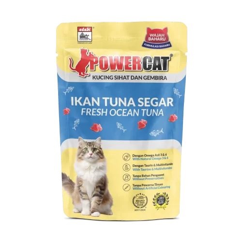 makanan kucing basah: IKAN TUNA