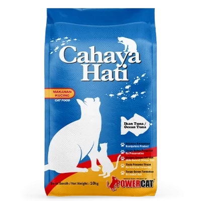 Powercat dry cat food: Cahaya Hati