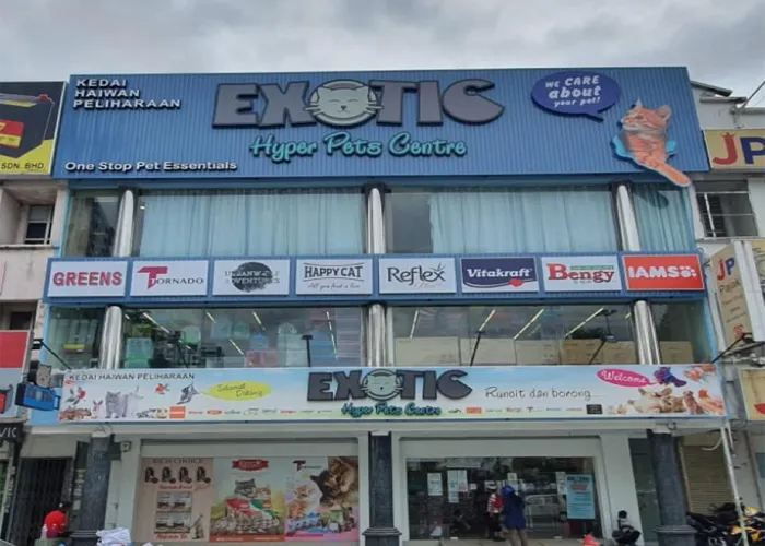One of the stores that sells powercat cat food name : Exotic Hyper Pets Centre-Setapak.