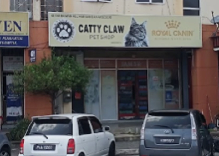 One of the stores that sells powercat cat food name : Catty Claw Pet Shop