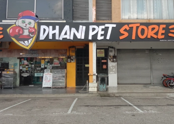One of the stores that sells powercat cat food name : Dhani Pet Store