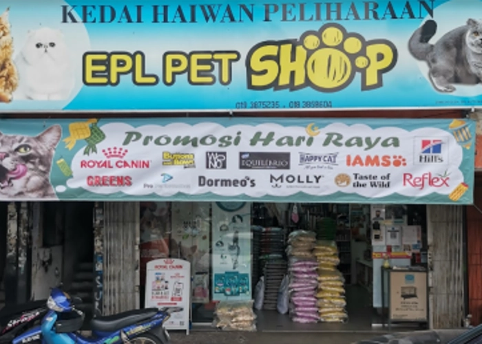 One of the stores that sells powercat cat food name : EPL Pet Shop