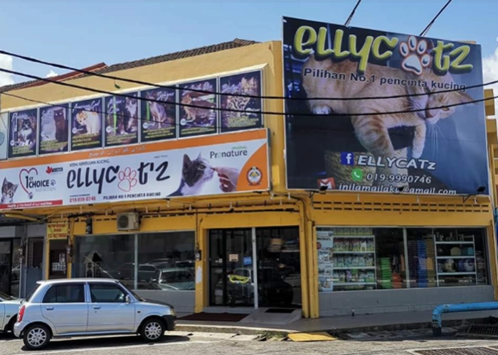 One of the stores that sells powercat cat food name : Elly Catz (Paka)