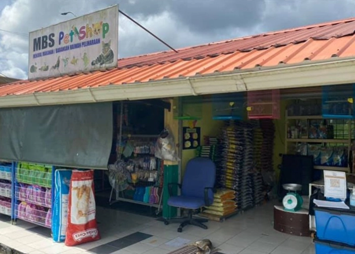 One of the stores that sells powercat cat food name : MBs pet shop