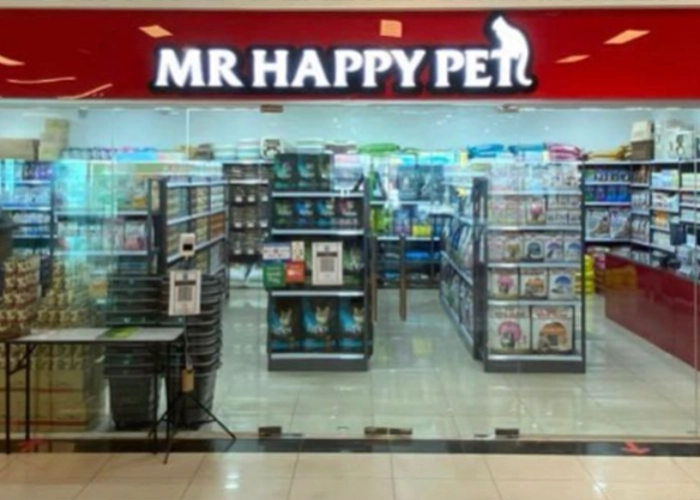 One of the stores that sells powercat cat food name : Mr Happy Pets