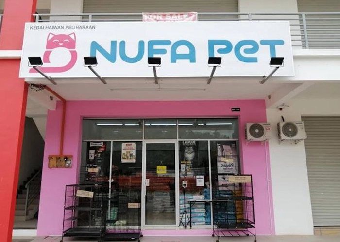 One of the stores that sells powercat cat food name : nufa pet