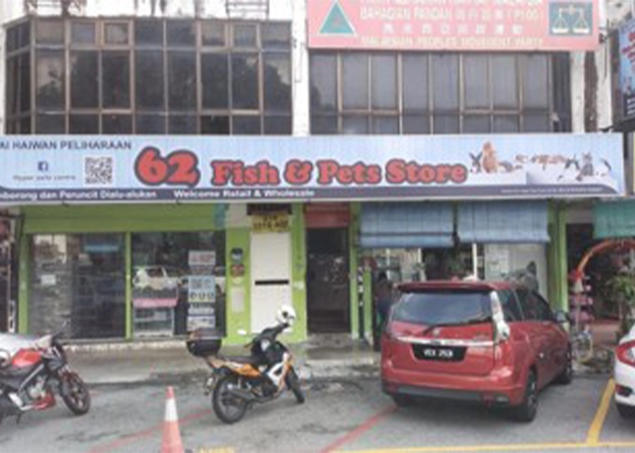 One of the stores that sells powercat cat food name : 62 Aquatic Supplies Sdn. Bhd.