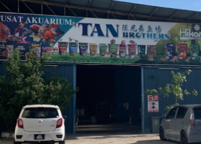 One of the stores that sells powercat cat food name : Tan Brothers Aquatic Trading