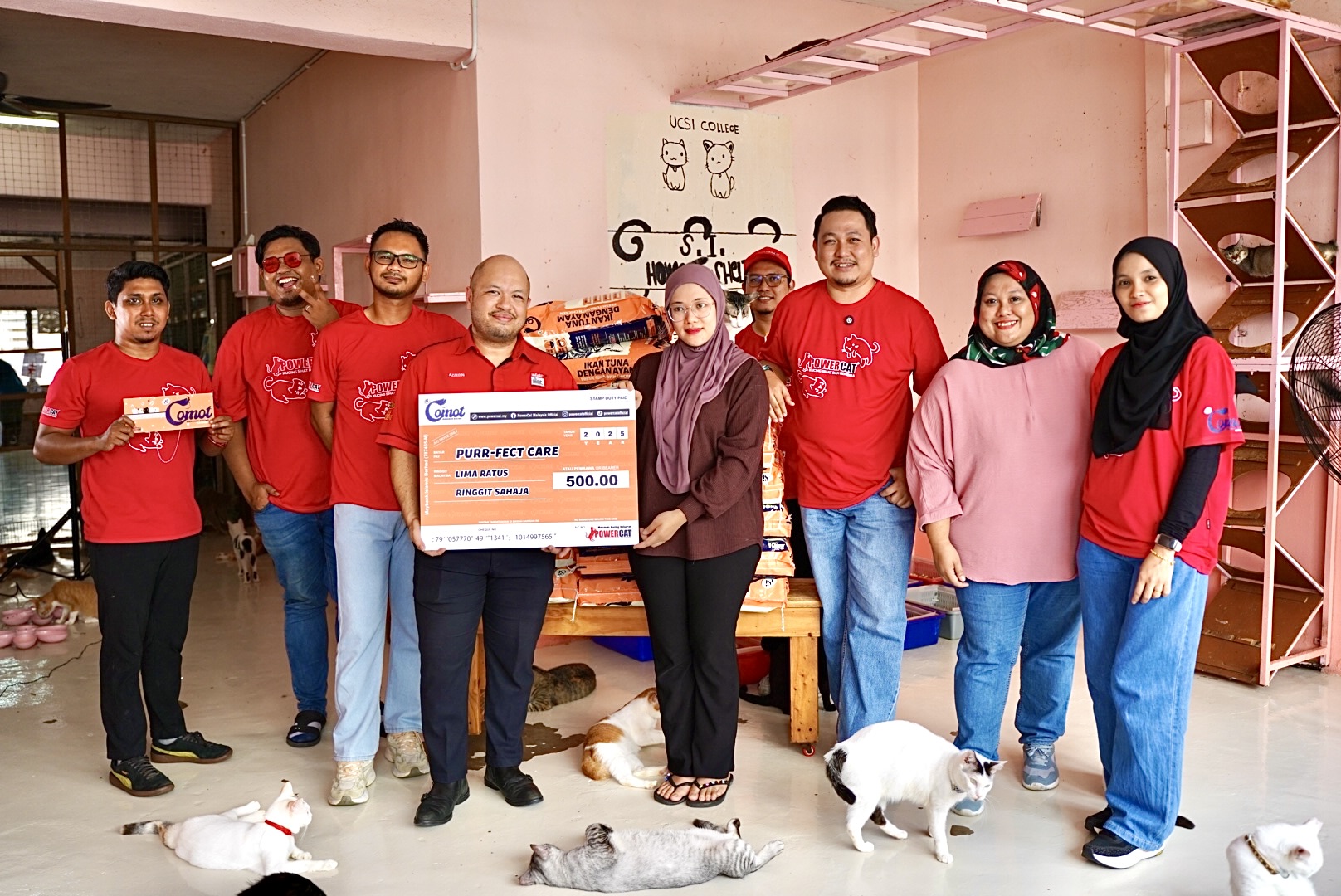 Purr- fect care Si Comot by Powercat @ S.I Home Shelter