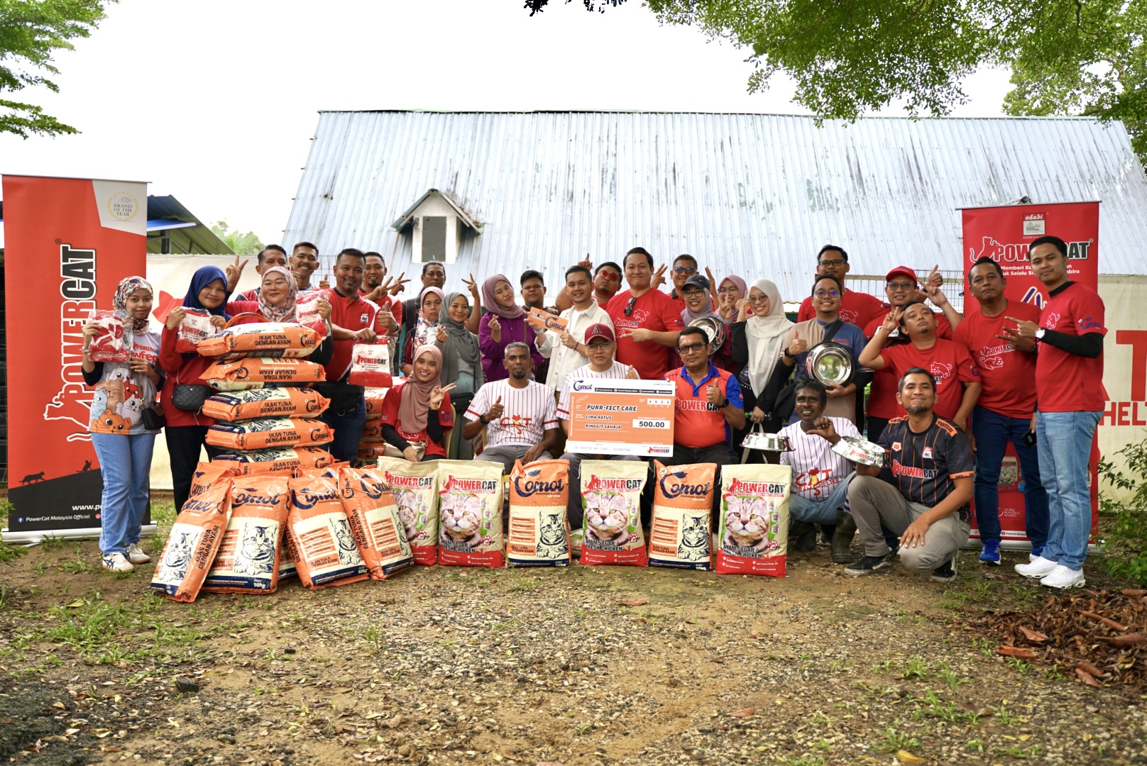 Purr-fect care Si Comot by Powercat @ Tiram Shelter, Johor